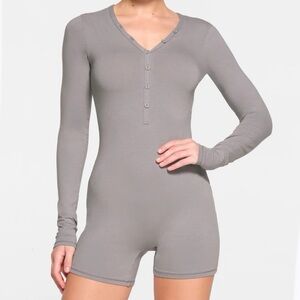 SKIMS Cotton Jersey Onesie